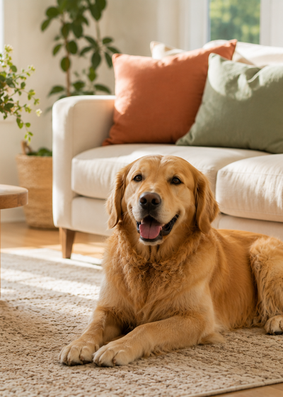 Pet in a cared-for home